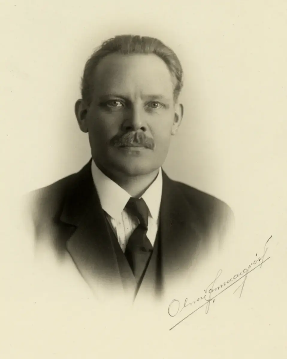 "Olneri Jammarqvist."  1920-talet.