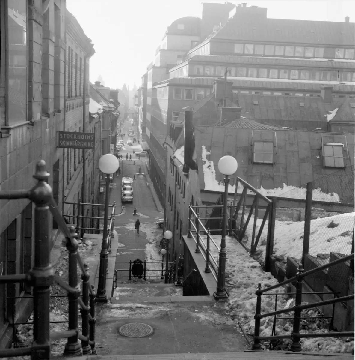 Tunnelgatan vid Brunkebergstunneln