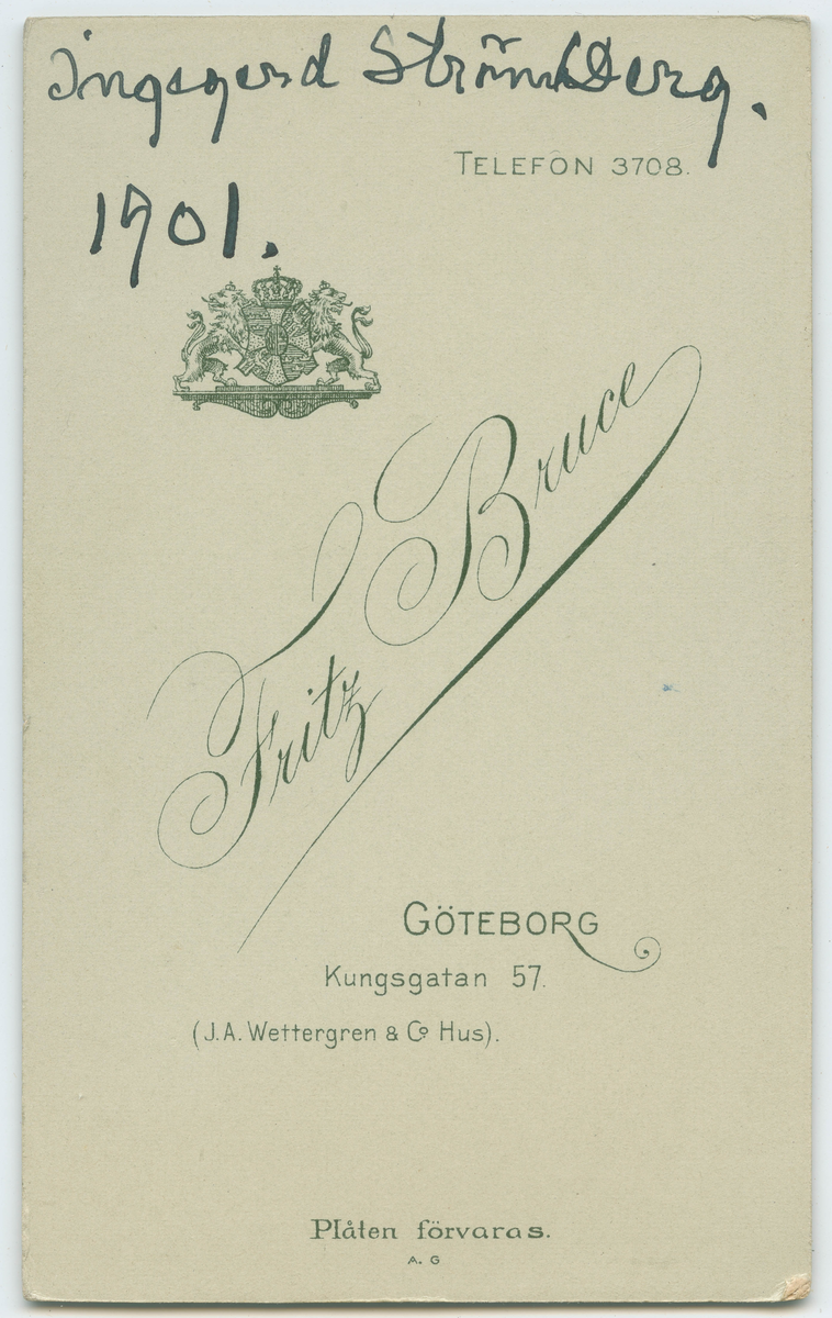 Porträtt på Ingegerd Strömberg.