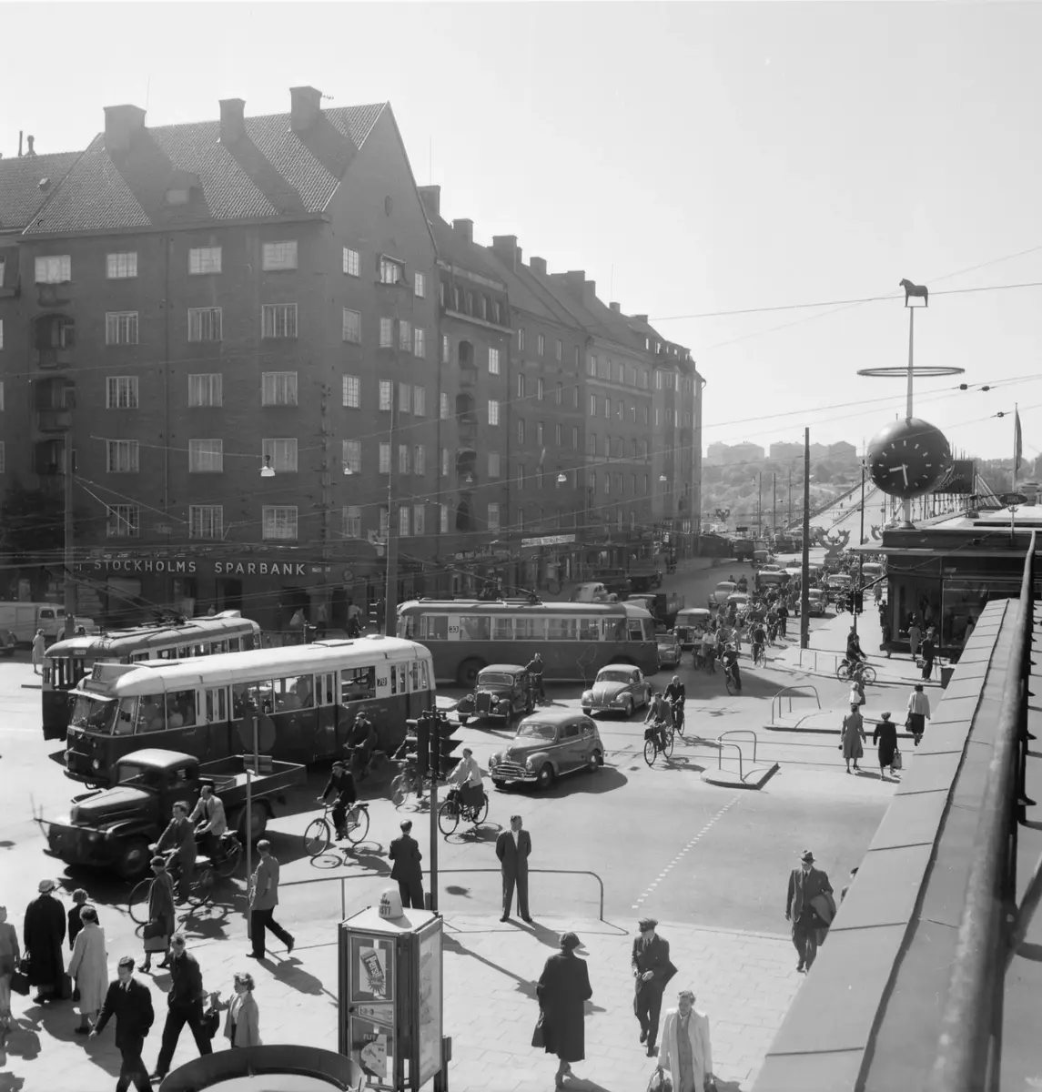 Skanstull efter trafikomläggning