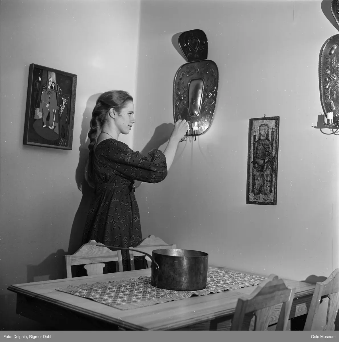 bolig, interiør, stue, kvinne, skuespiller