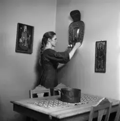 Hjemme hos Liv Ullmann.