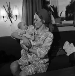 Hjemme hos Liv Ullmann.