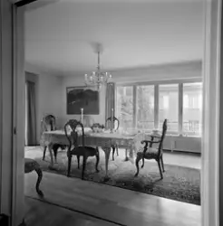 Hjemme hos Wenche Foss.