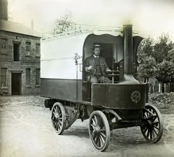 Ångdriven bil Leyland