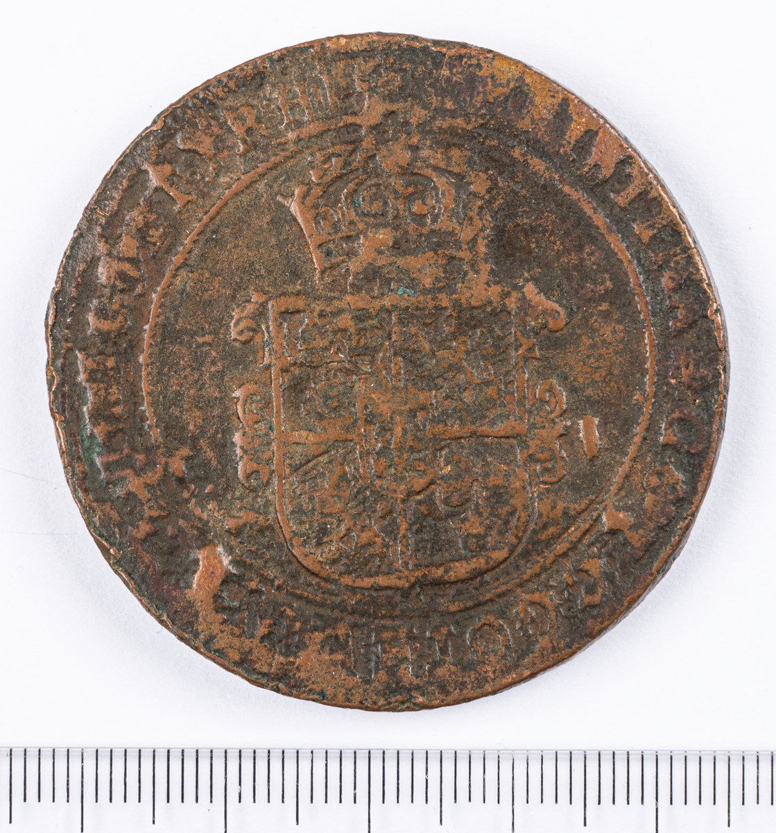 Mynt, Sverige, 1 öre, 1639.