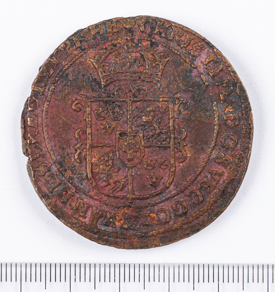Mynt, Sverige, 1 öre, 1639.