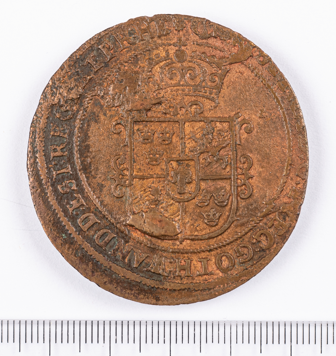 Mynt, Sverige, 1 öre, 1639.