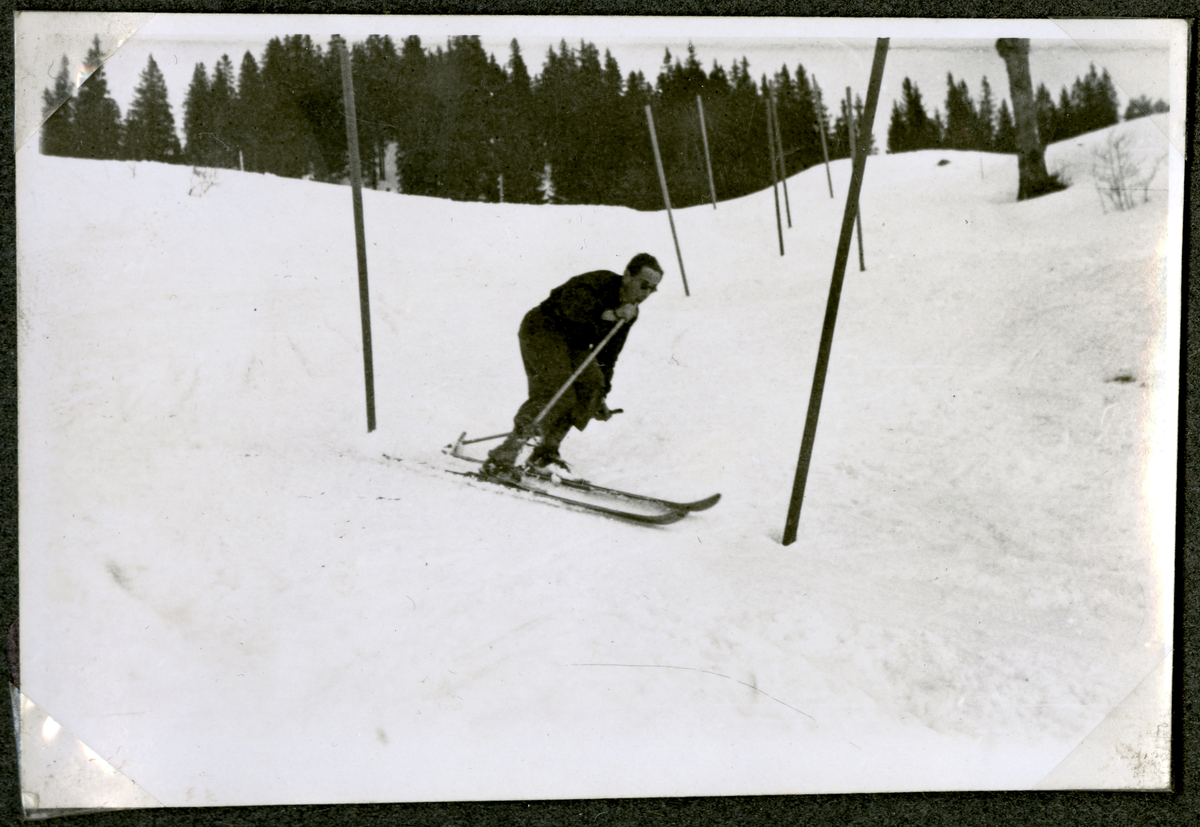 Sigurd Becker på ski