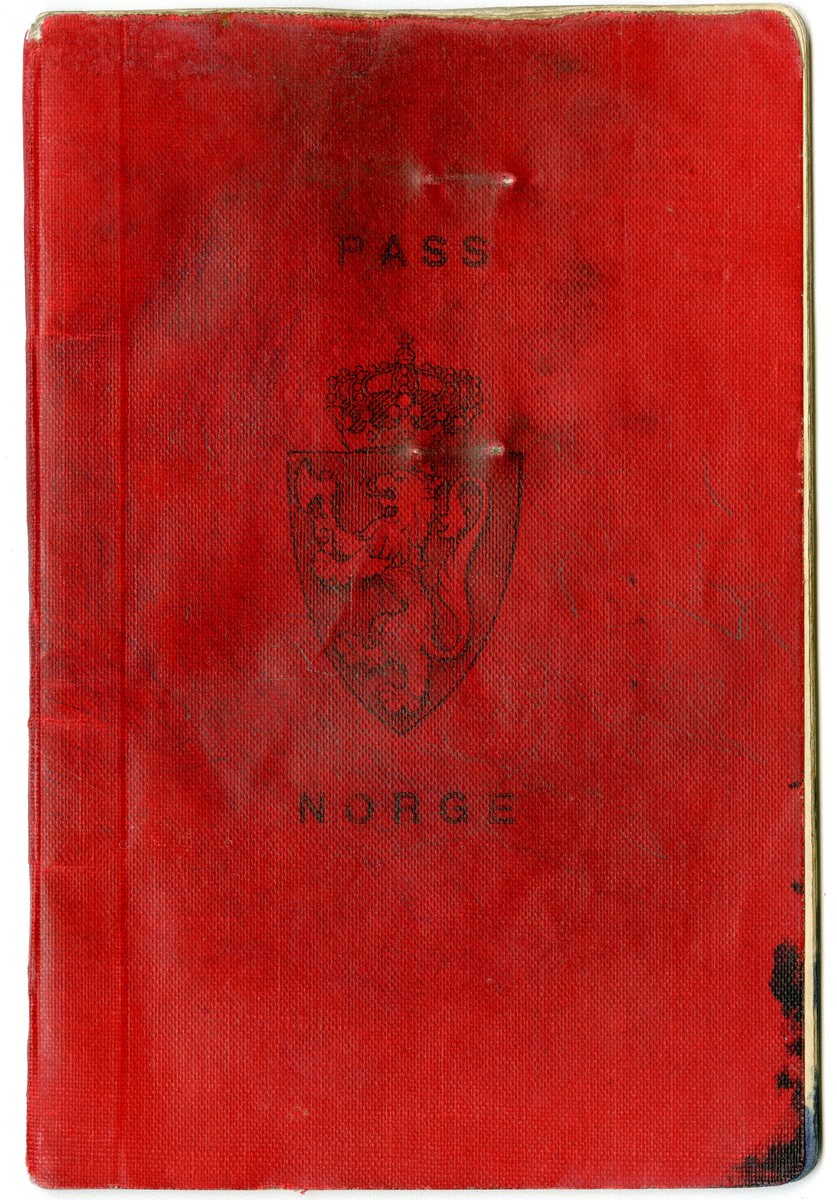 Sigurd Beckers pass fra 1940-tallet
