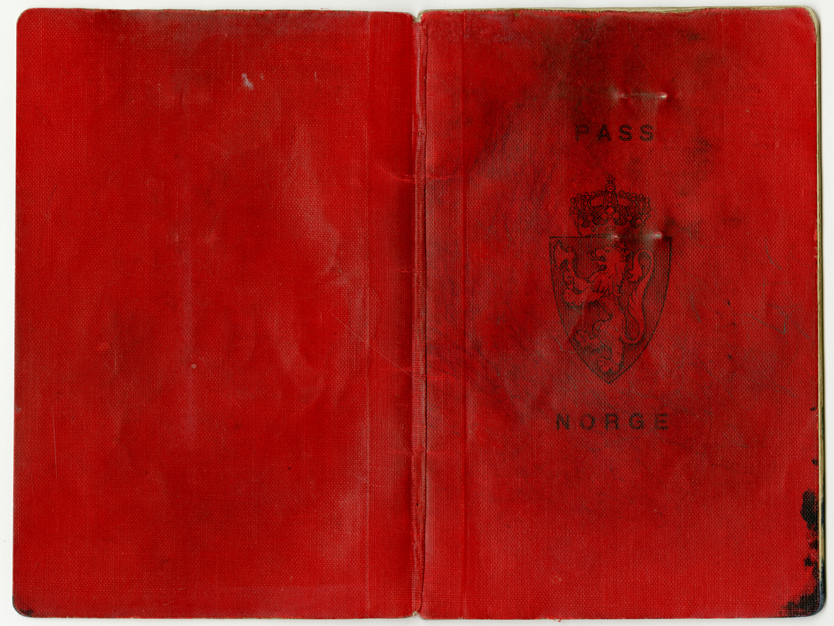 Sigurd Beckers pass fra 1940-tallet