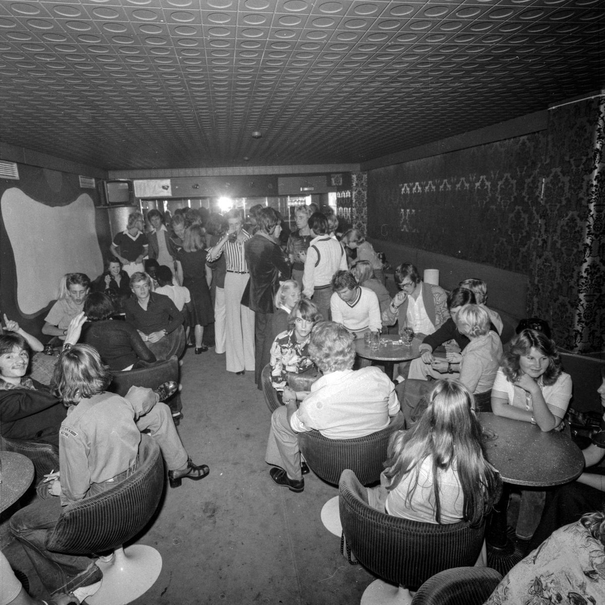 Otaliga är de som stuffat på nattklubben Maxim i Linköping. Här en serie bilder från sommaren 1975.