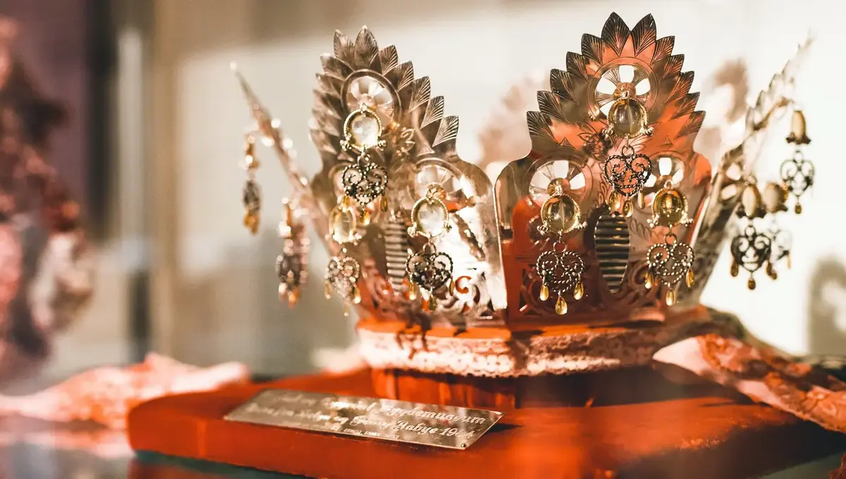 Brudekrona på Sigdal Museum