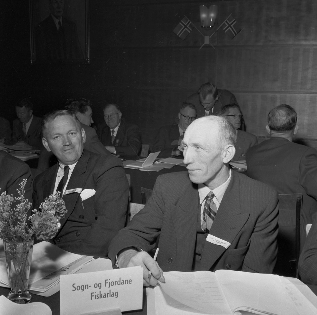 Norges Fiskarlags landsmøte 1957