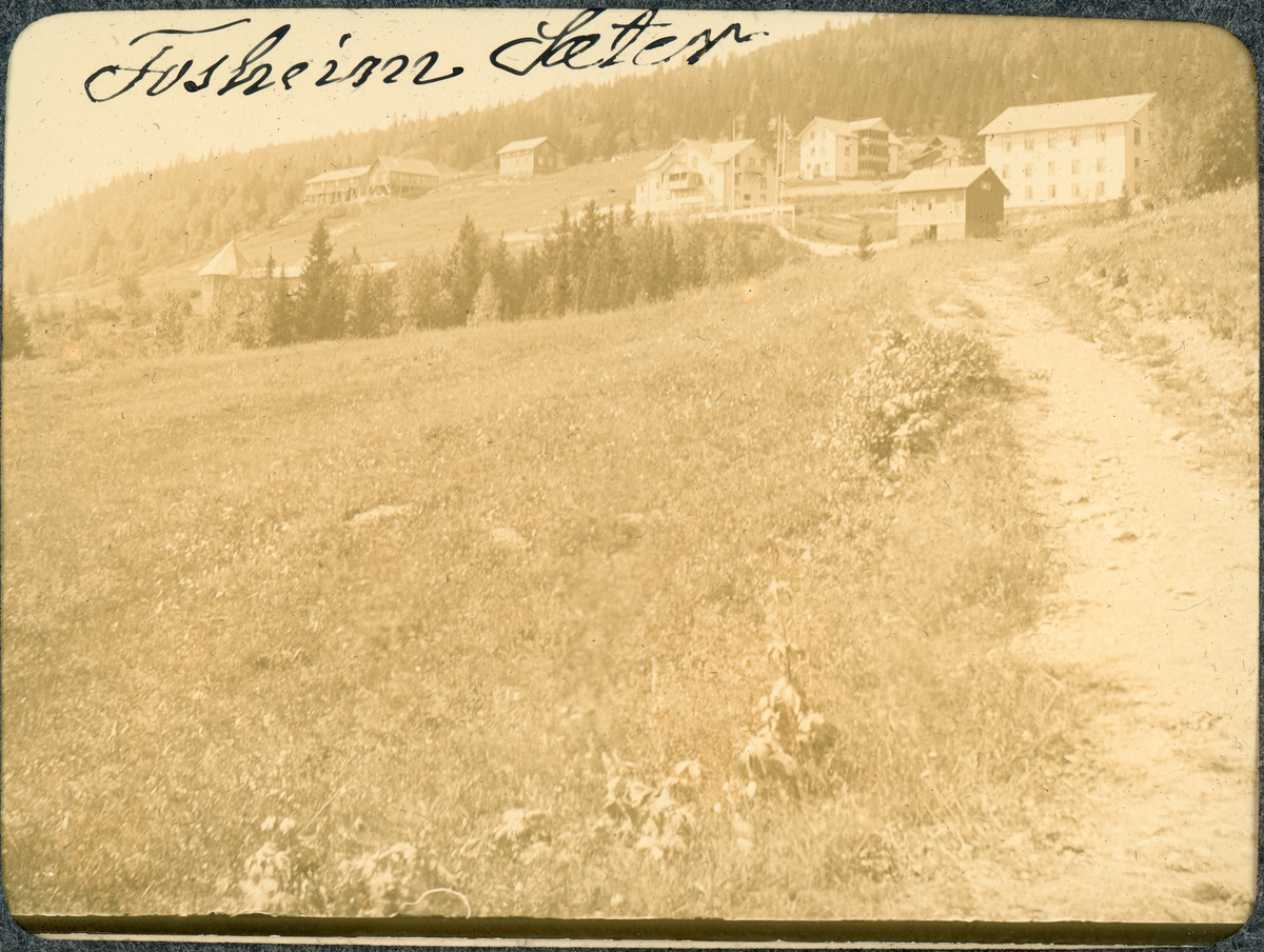 Fosheim Sæter, Hotell og sanatorium.