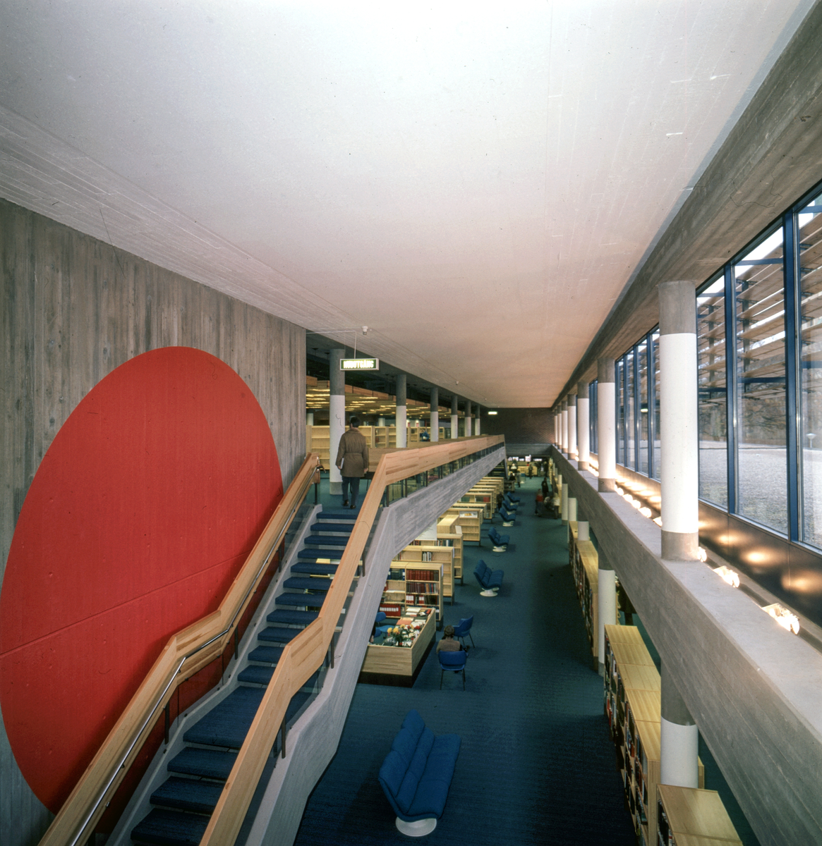 Serie bilder från stifts- och landsbiblioteket i Linköping.