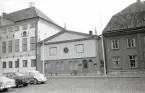 XKöttbesiktningsbyrån, kallad Synagogan, vid Stortorget i Kalmar.