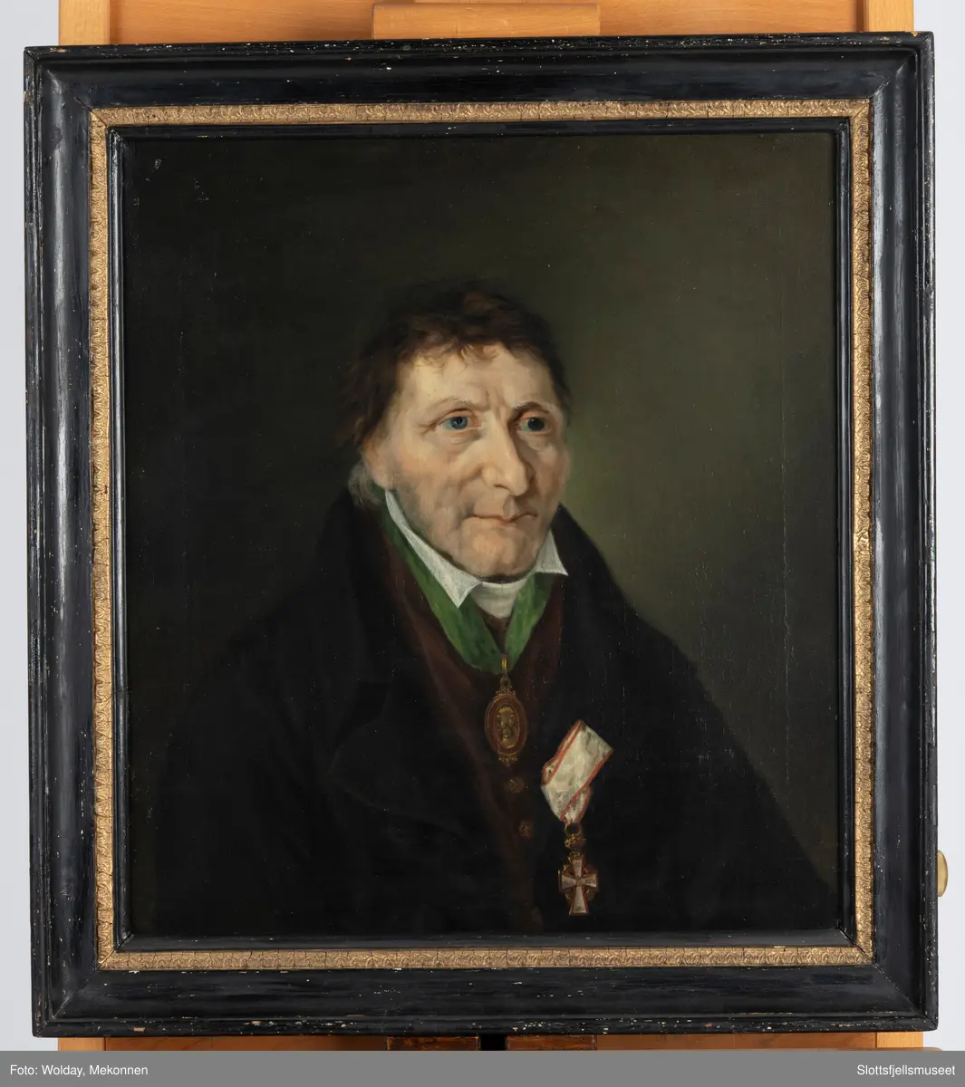 Portrett av Jacob Lerche, forvalter av Vallø saltverk