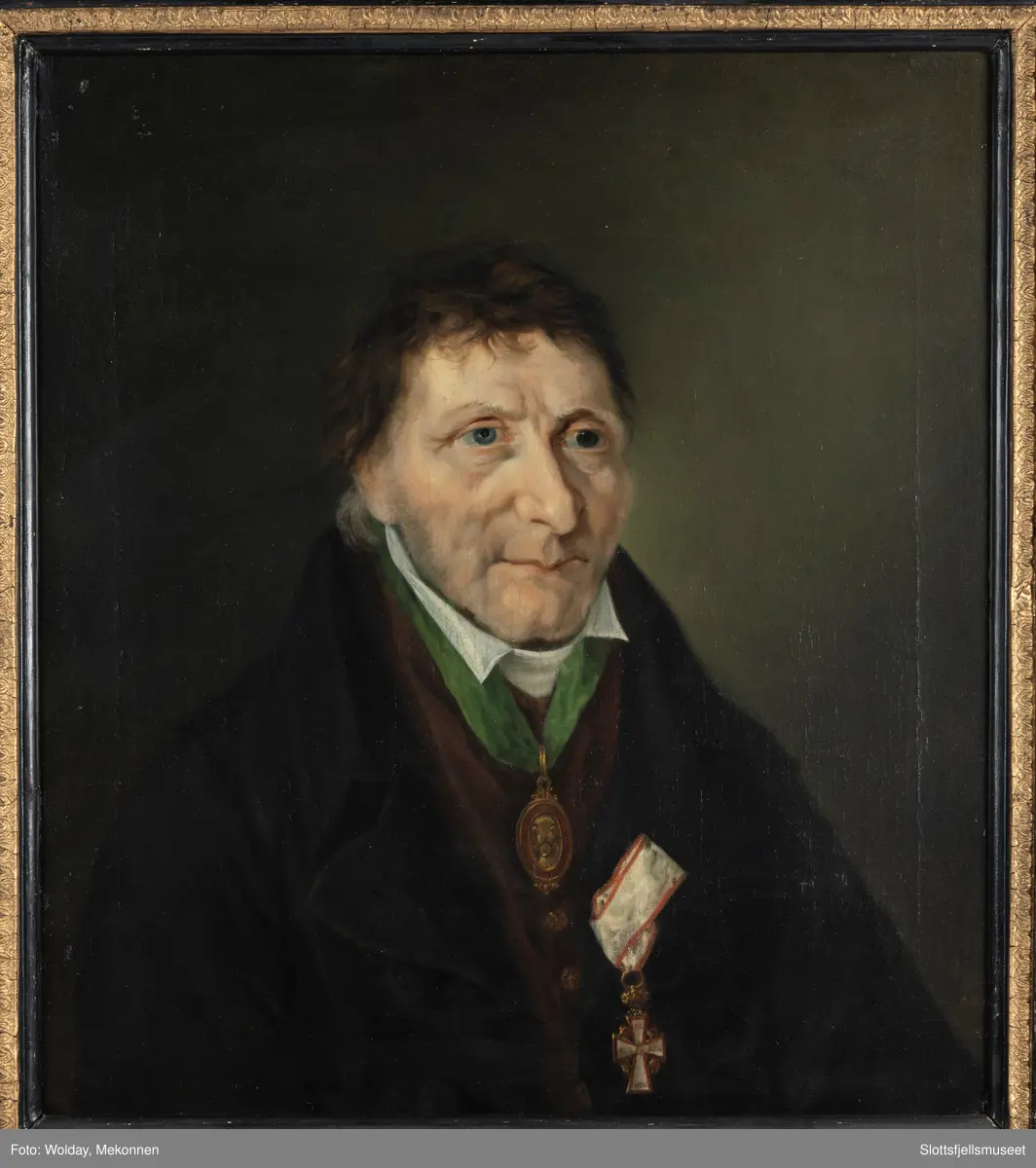 Portrett av Jacob Lerche, forvalter av Vallø saltverk