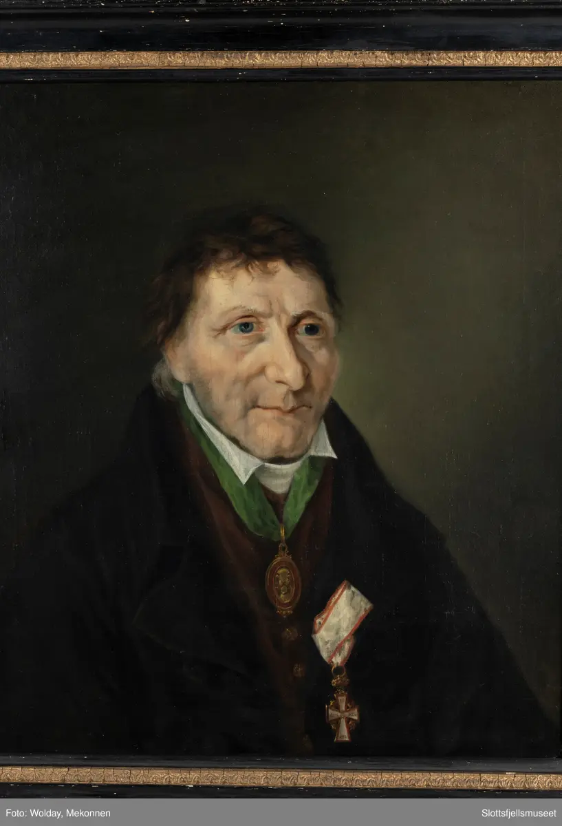 Portrett av Jacob Lerche, forvalter av Vallø saltverk