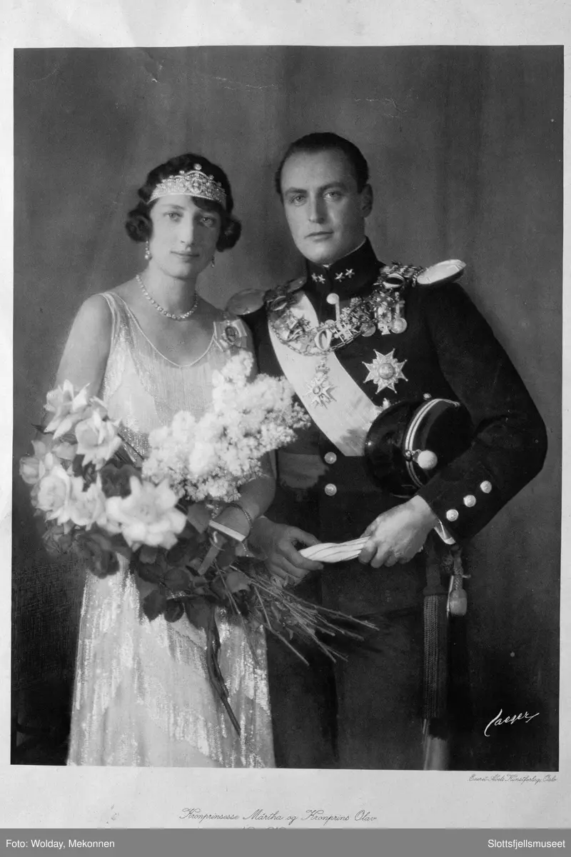 Kronprins Olav og Kronprinsesse Märtha