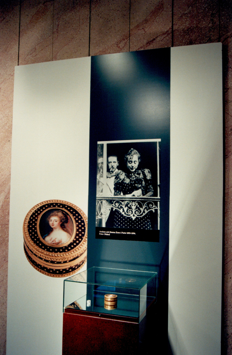 Zornutställningen i Tobaksmuseet 1995.
