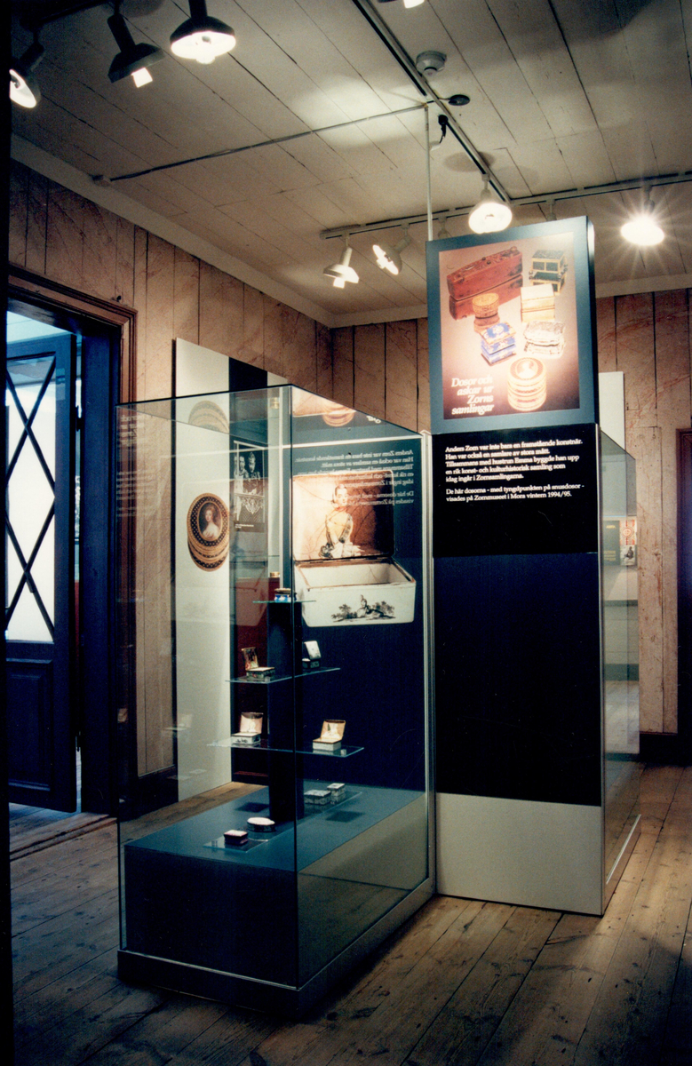 Zornutställningen i Tobaksmuseet 1995.
