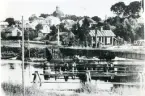 Kung Karl sn, Kungsör.
Järnvägsbron, c:a 1898.