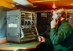 Telefonväxel 40 dl med växeltelefonist