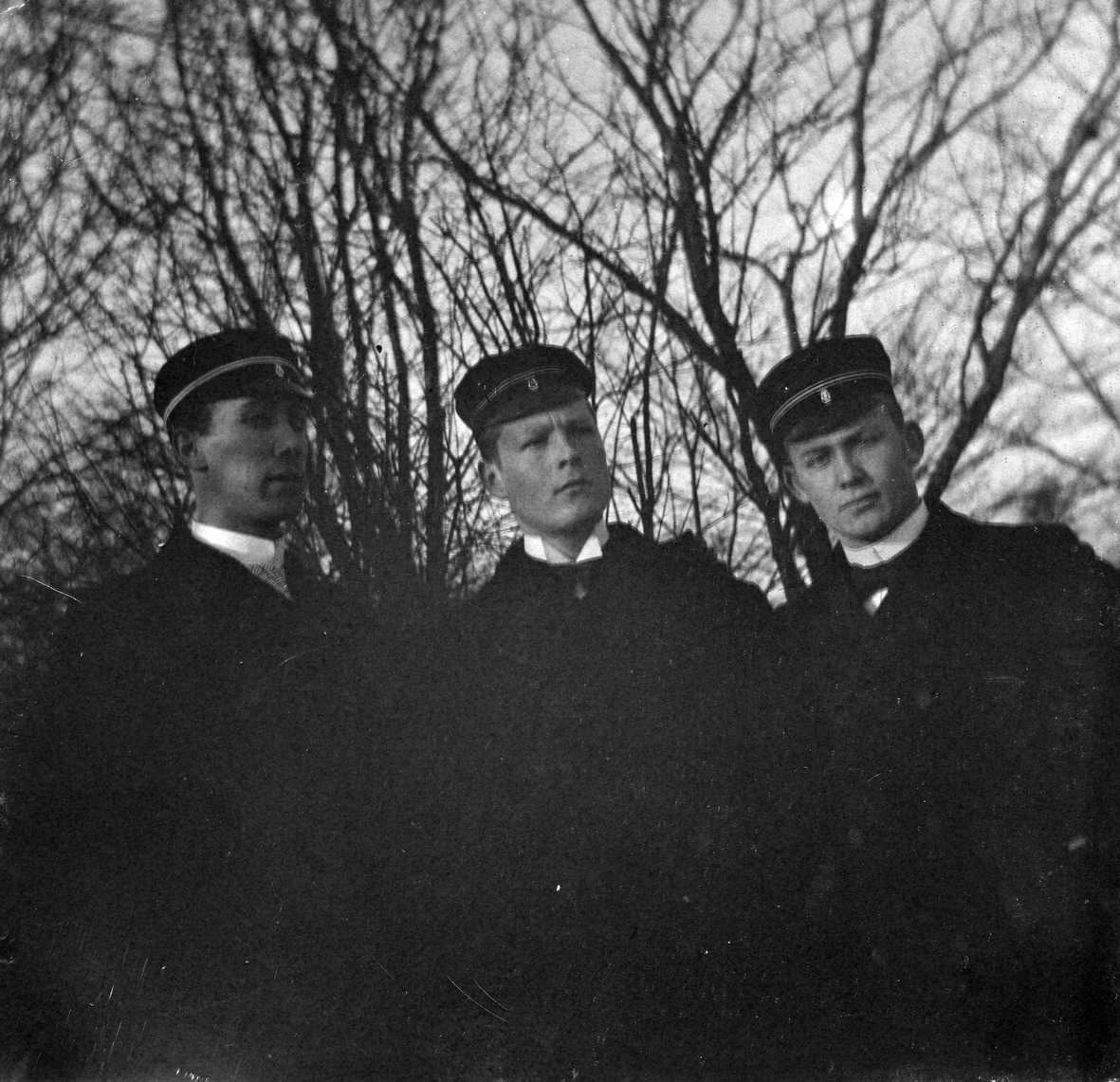 Emil Jansson-Sjöstedt i studenten Eggert Areens rum.