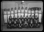 Grupporträtt. Gymnastikgrupp, Kolbäck.
Ur Gustaf Åhmans samling.
