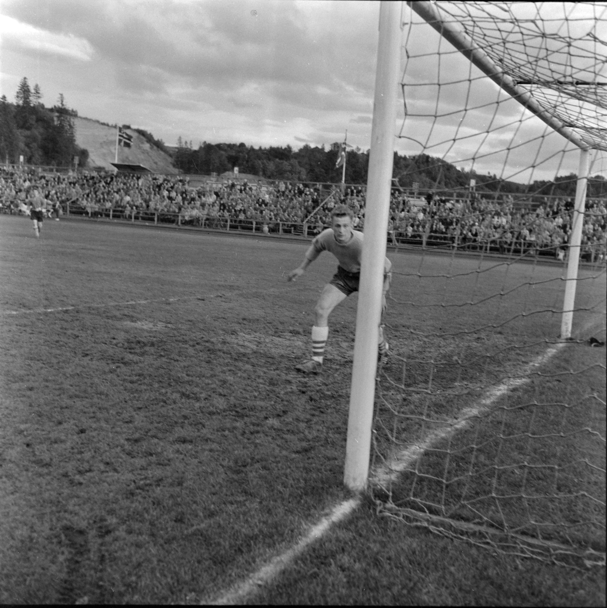 Fotballkamp mellom Freidig og Brage på Lerkendal