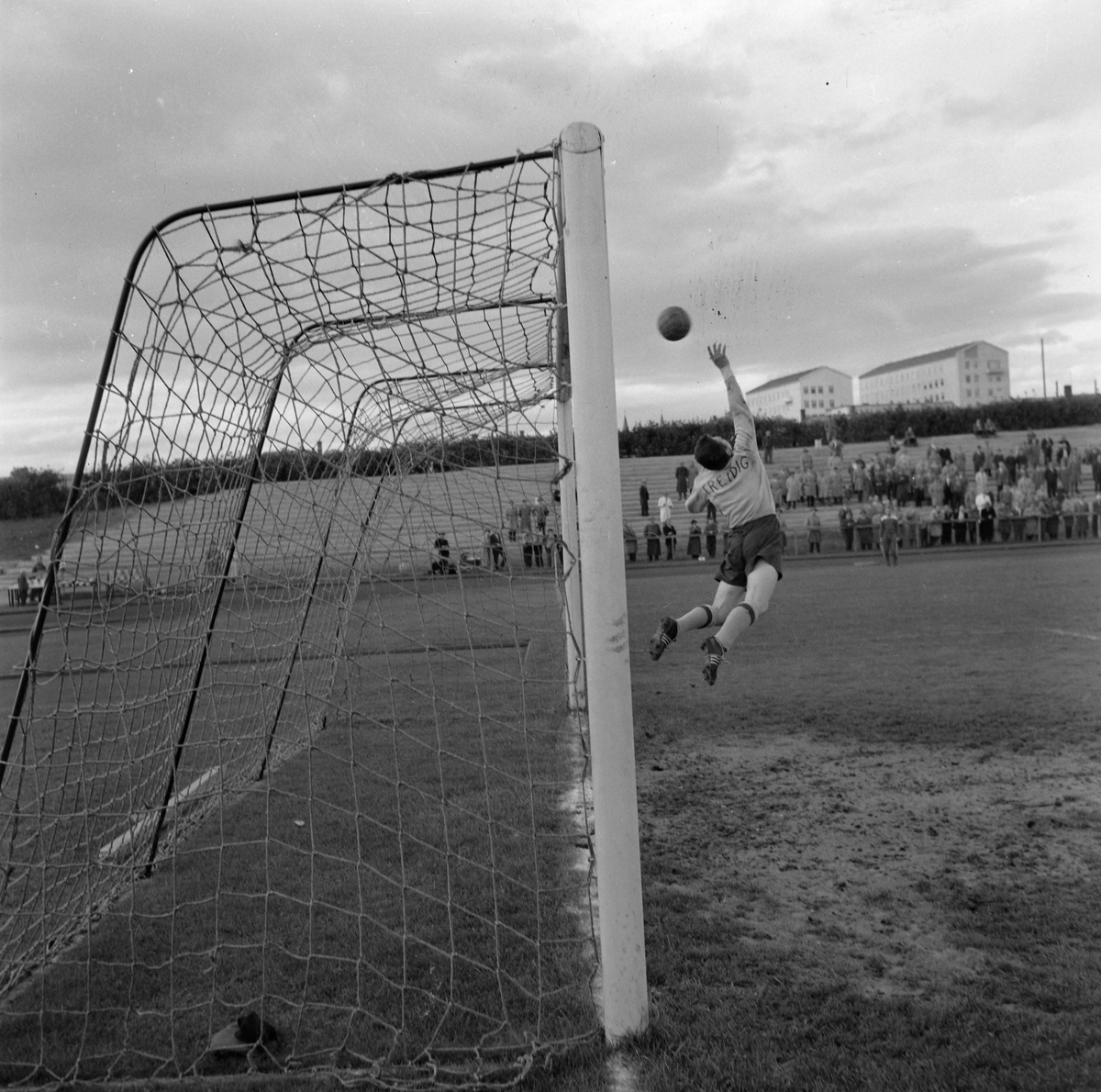 Fotballkamp mellom Freidig og Brage på Lerkendal