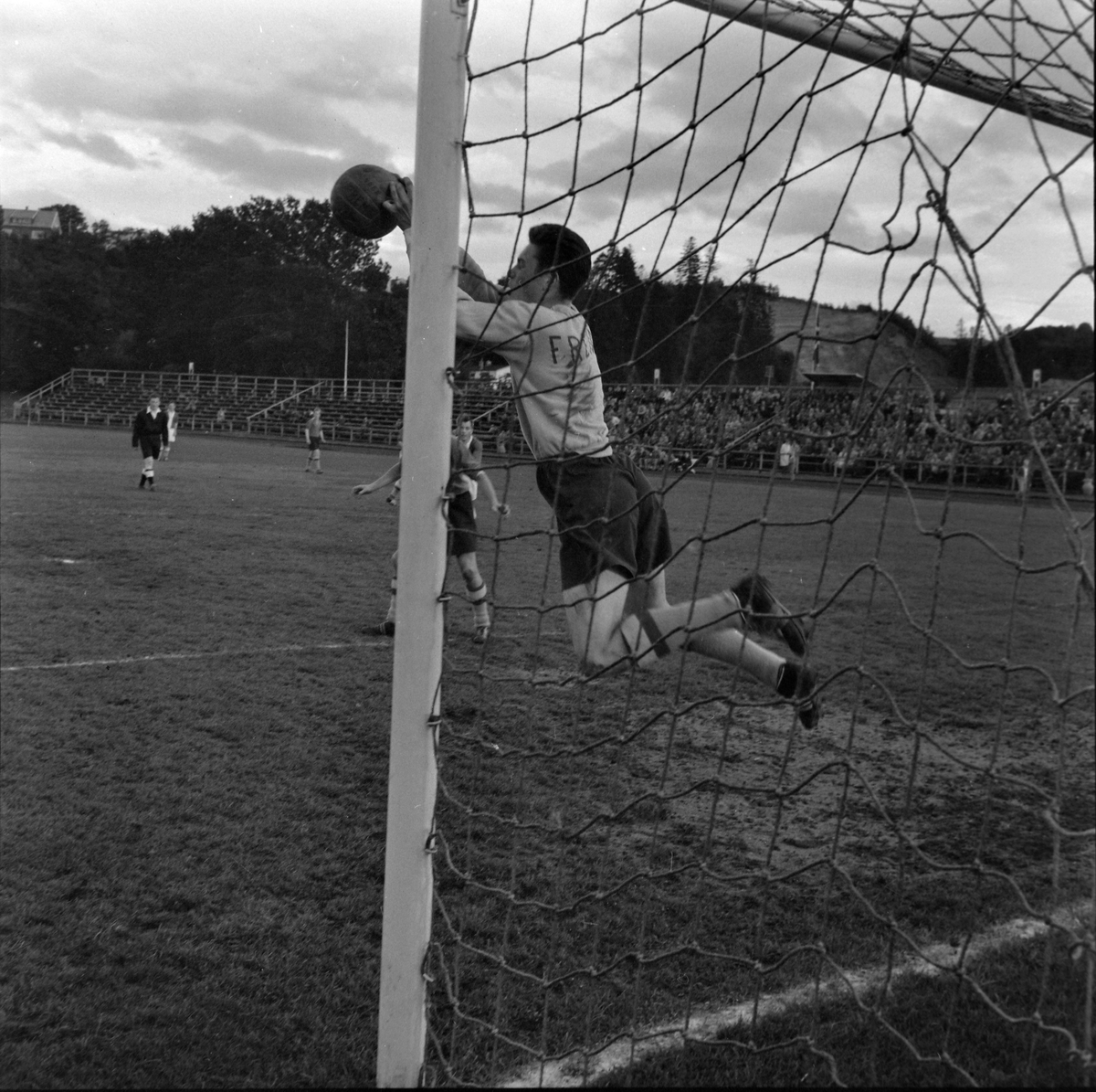 Fotballkamp mellom Freidig og Brage på Lerkendal
