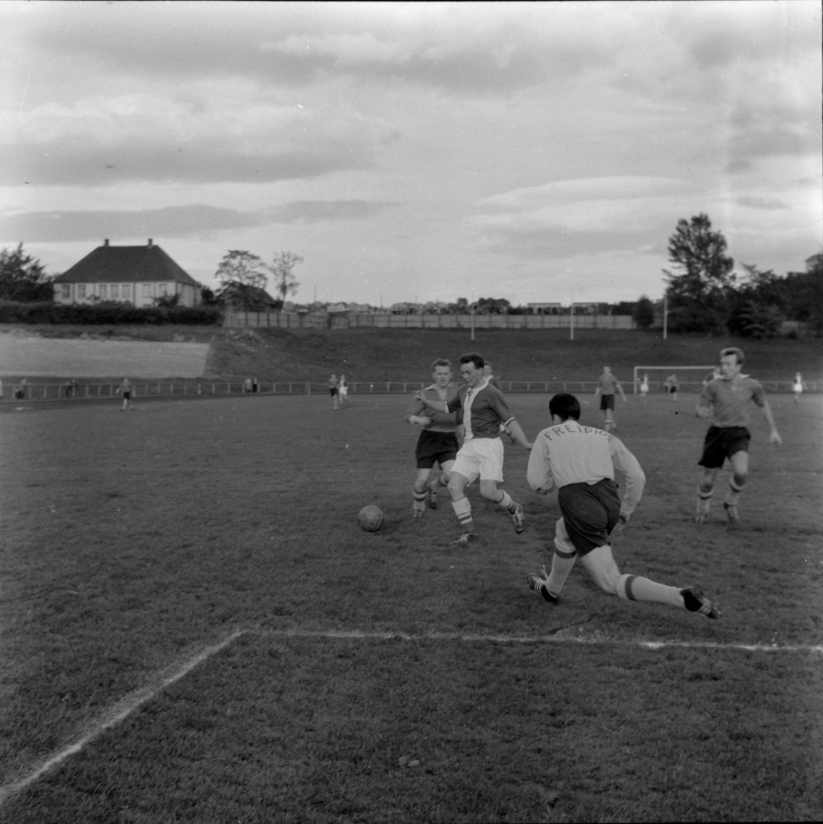 Fotballkamp mellom Freidig og Brage på Lerkendal