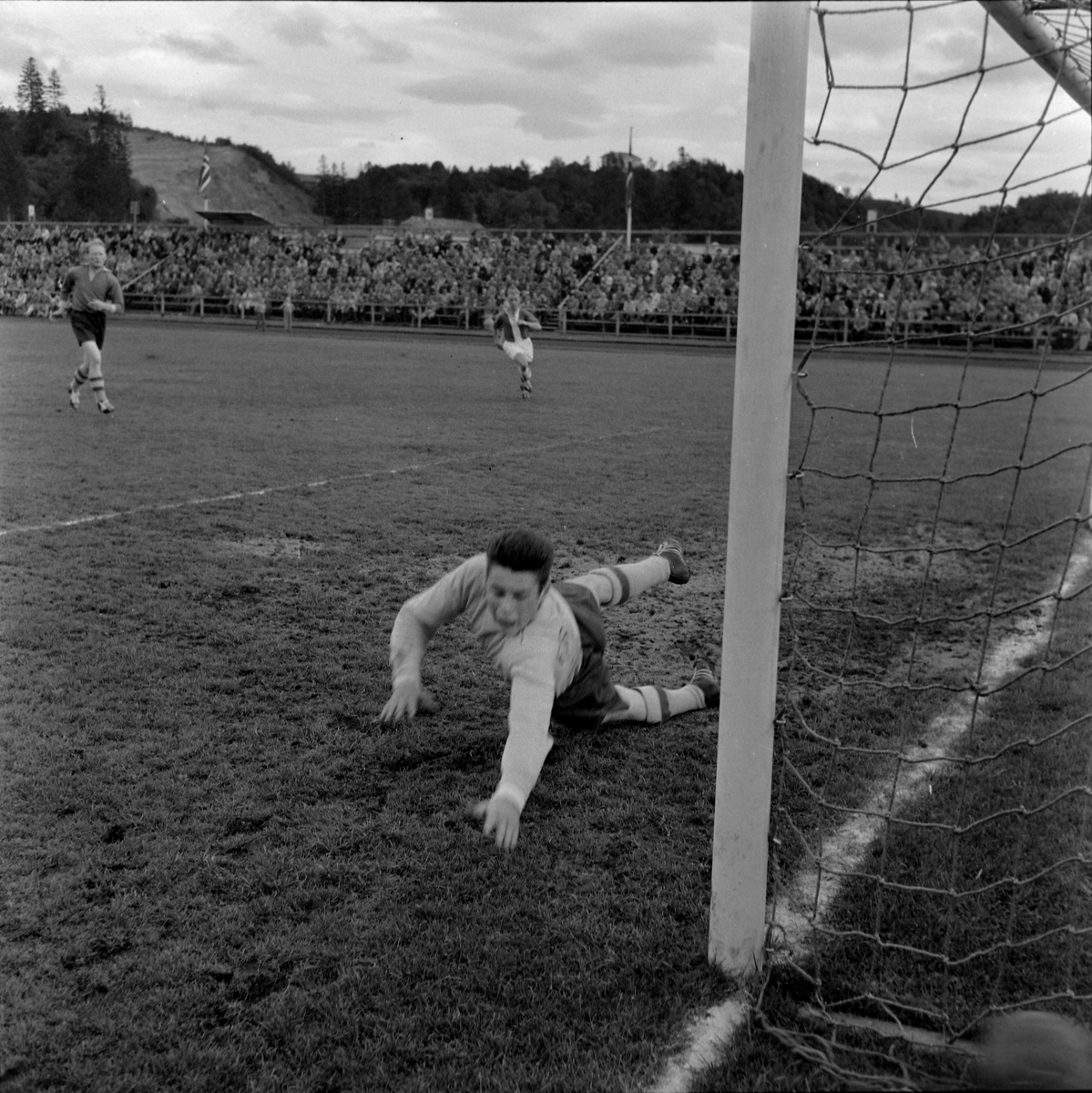 Fotballkamp mellom Freidig og Brage på Lerkendal