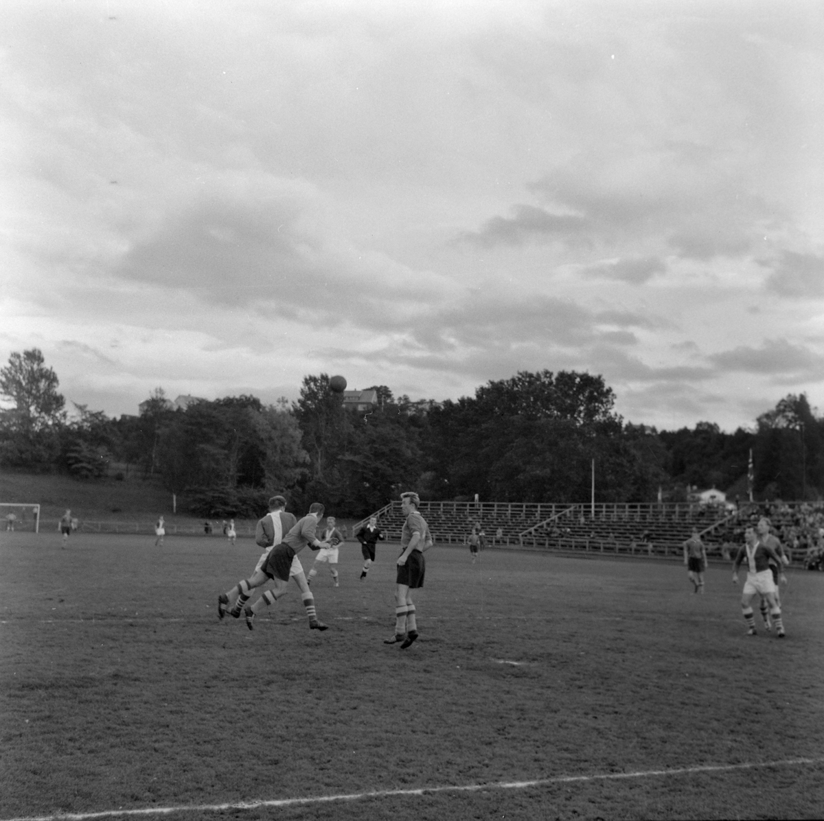 Fotballkamp mellom Freidig og Brage på Lerkendal