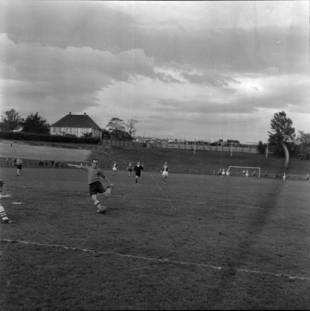 Fotballkamp mellom Freidig og Brage på Lerkendal