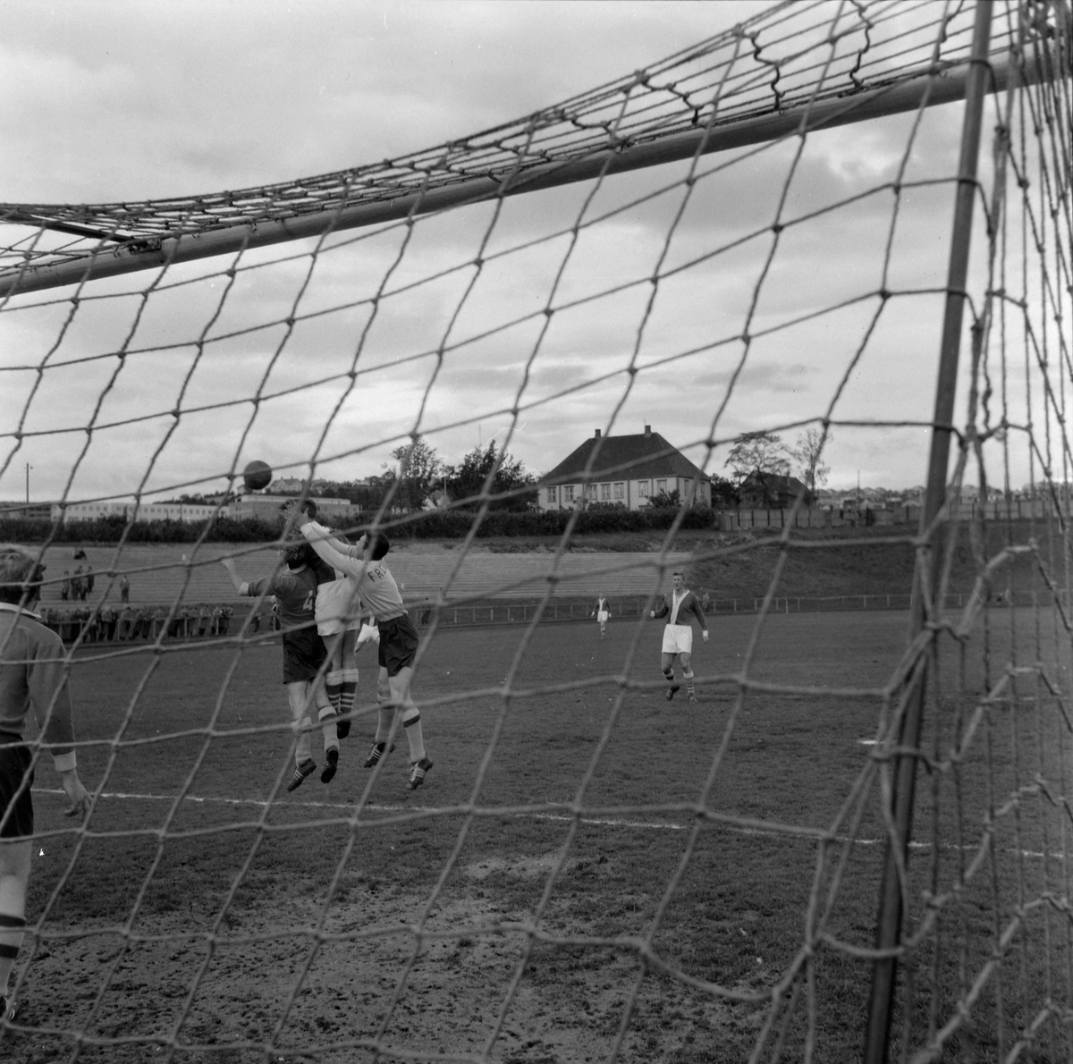 Fotballkamp mellom Freidig og Brage på Lerkendal