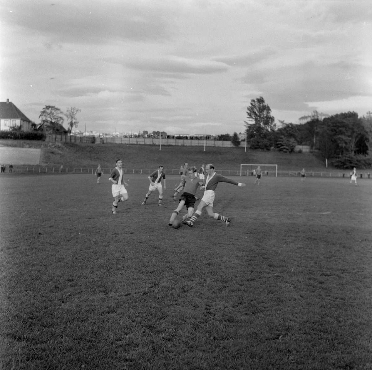 Fotballkamp mellom Freidig og Brage på Lerkendal