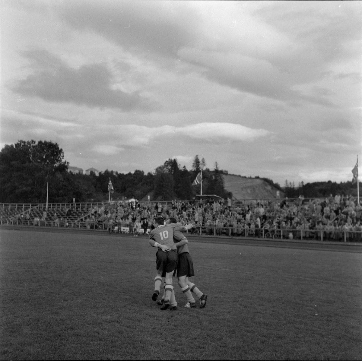 Fotballkamp mellom Freidig og Brage på Lerkendal