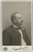 Porträtt på Redaktör Thure Sällberg född i Nydala den 14 november år 1854 student i Jönköping år 1874 död i Värnamo den 27 januari år 1908.