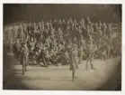 Ett kompani, trol. från Kungl. Kronobergs regemente, har ställt upp sig för fotografen någon gång
på 1870-talet.