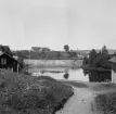 Borlänge, Domnarvets järnverk från söder. Gustafssons vik.