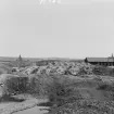 Falun, gamla rostbås på varpen (vändrostar) 1914.