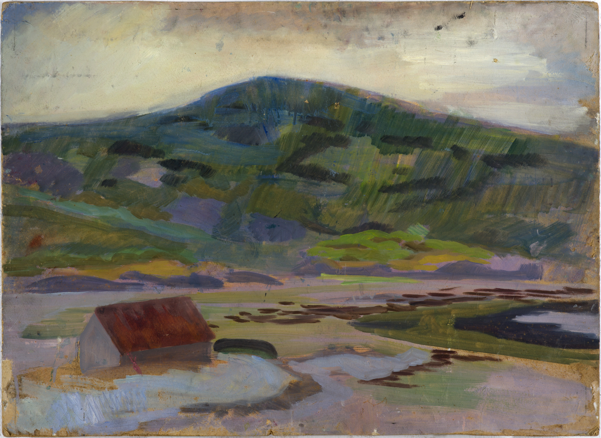 Fjæra [Oljemaleri]