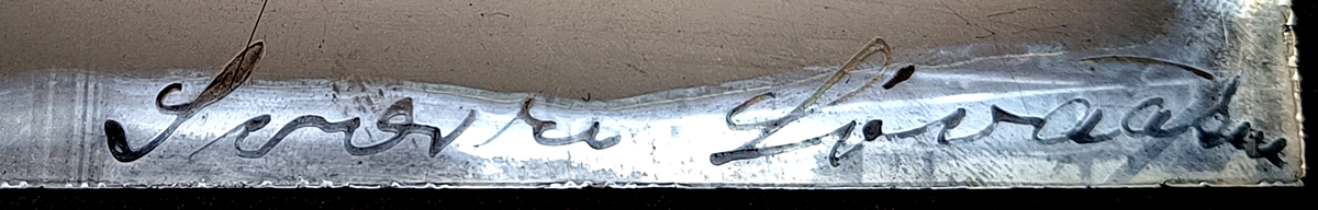 Atelierfoto. Helfigur. En ung mann.
Skrevet på negativet: Sverre Løvaasen (se bilde GM_MG.01894_1).