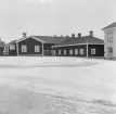 Falun, gruvfogdegården och andra nyare bostäder. Gerschwornergården t.h 1914.