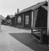 Falun, Bergsmansgränd, T.h. räcket till bron över Gruvbäcken 1921.