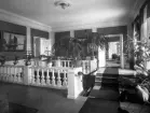 Residenset i Växjö. Interiör av stor hall. Ca. 1920.